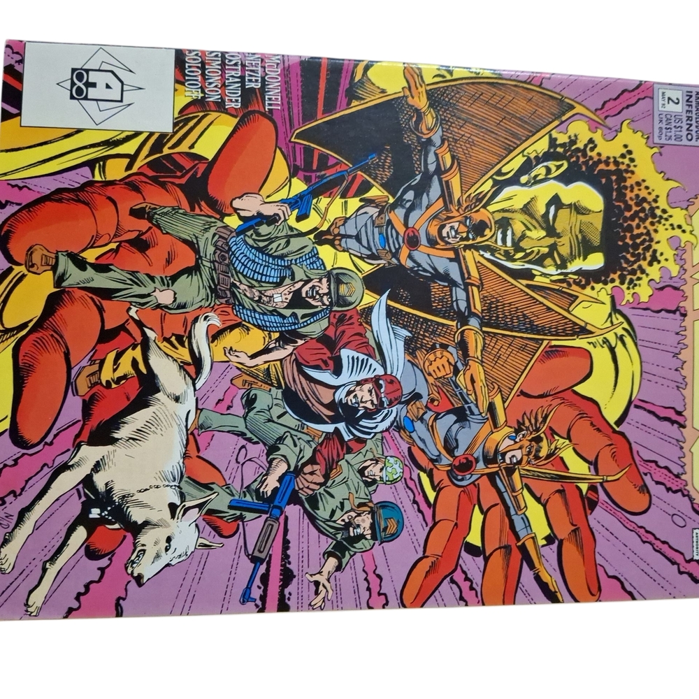 Vintage Comic Book with Vibrant Cover Art